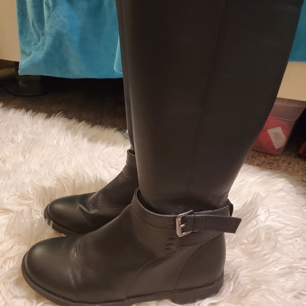 Black non marking fall/winter boots